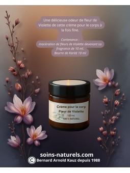 Crème pour le corps à la...