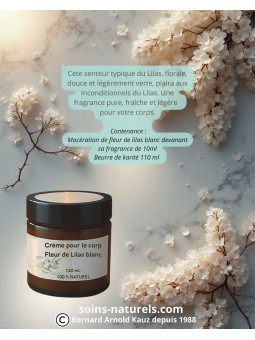 Crème pour le corps au...